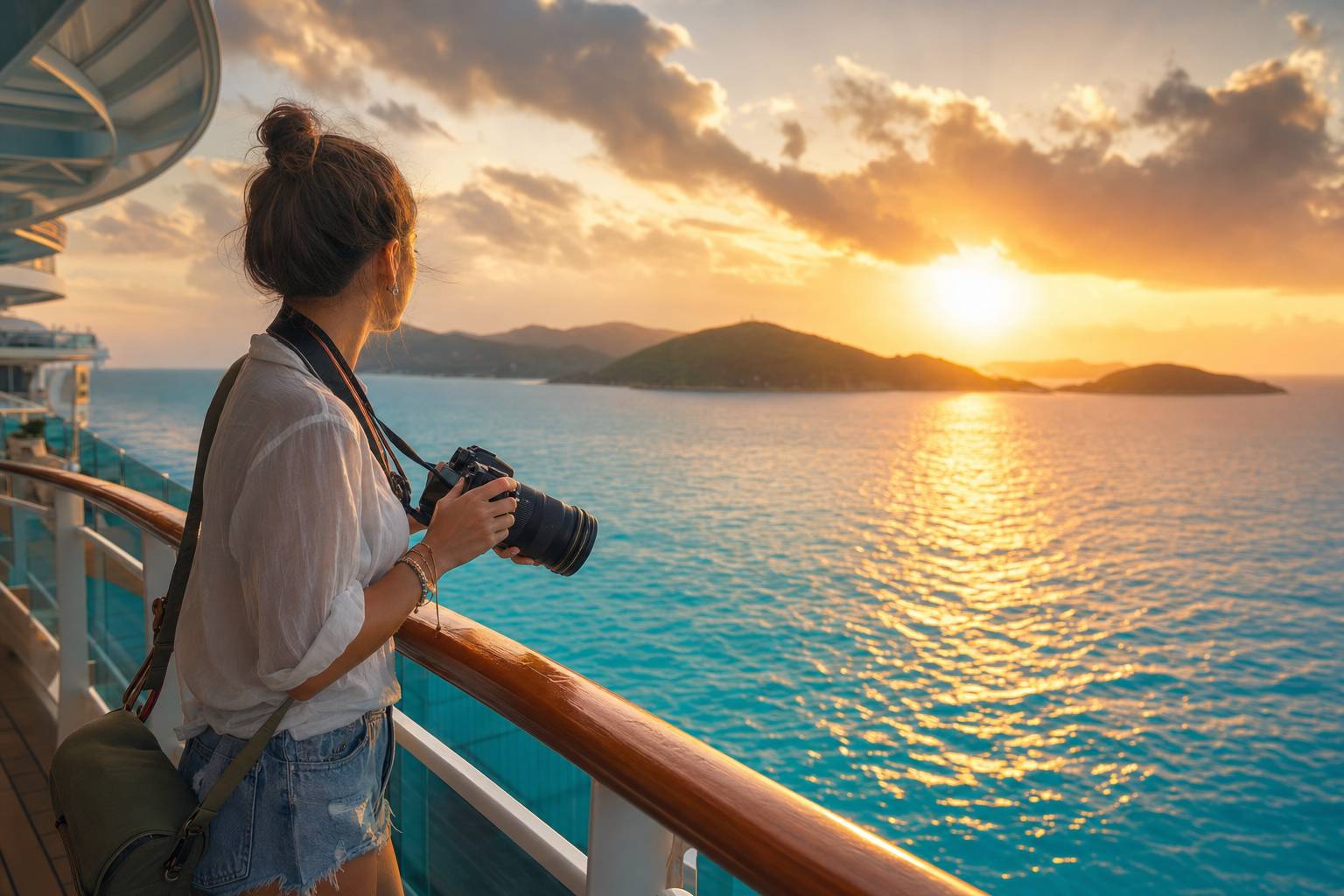 Ideas de fotos creativas durante un crucero por el Caribe: del barco a las excursiones